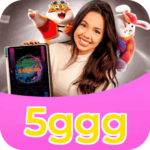 Plataforma 5ggg mostrando interface moderna, jogos certificados e recursos de segurança licenciados